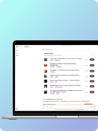 News List on MacBook